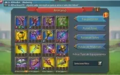 VENDO CONTA LORDS MOBILE - 209M T4 390kGems