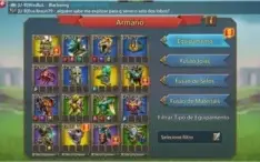 VENDO CONTA LORDS MOBILE - 209M T4 390kGems