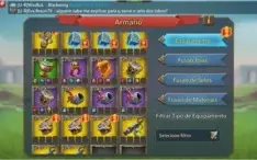 VENDO CONTA LORDS MOBILE - 209M T4 390kGems
