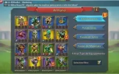 VENDO CONTA LORDS MOBILE - 209M T4 390kGems