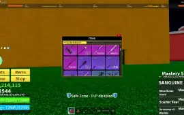 Conta Blox com todos estilos de luta todas espadas todas v4