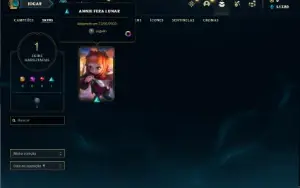 Conta ouro 3 com 23 Champs e 1 Skin (SEM EMAIL CONFIRMADO)