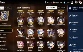 [Epic Seven] Conta Mid-Late Game/30 Ml5/Todos Os Colabs