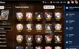 [Epic Seven] Conta Mid-Late Game/30 Ml5/Todos Os Colabs