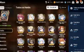 [Epic Seven] Conta Mid-Late Game/30 Ml5/Todos Os Colabs
