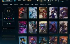 Diamante 3 com 85 Champs e 88 Skins ( SUP / MID )
