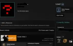 Conta Cs Prime Level 54 Steam