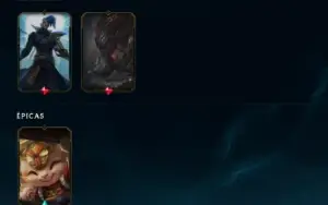 Conta de Lol platina 2 lvl 50