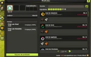 CONTA JOALHEIRO LV60 - DOFUS TOUCH  FAZER MUITAS +++KAMAS+++