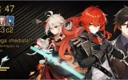 AR 47 Zhongli / Kazuha / Diluc / Kequing c1 Conta genshin