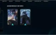 Conta League of Legends OURO 4