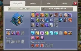 Clash of Clans CV12 com 30k de GEMA