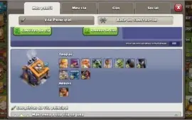 Clash of Clans CV12 com 30k de GEMA