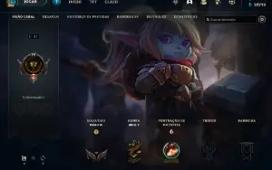 [BR] Conta FERRO 4 |-3 PDL - LOL (league of legends) ELOMOON