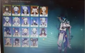 GENSHIN IMPACT AR45 - Xiao, qiqi e Klee