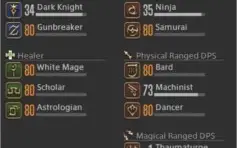 Conta de Final Fantasy XIV com 90kk+ de gil.