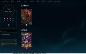 Conta de League of Legends  servidor EUROPEU