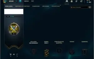 Conta lv 2 com Rammus Rei (RARA)