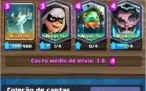Clash Royale LV 10 arena lendária e todas as cartas