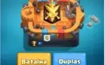 Clash Royale LV 10 arena lendária e todas as cartas