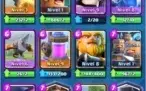 Clash Royale LV 10 arena lendária e todas as cartas