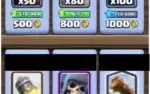 Clash Royale LV 10 arena lendária e todas as cartas