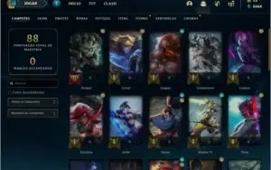 Conta LoL [ PLATINA 2 ] ÓTIMO MMR!