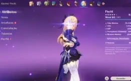 Conta AR57 Muitos t5 + Skin da Ganyu e da Fischl