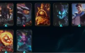 Conta lol level 153 plat 2 com 675 rp na conta
