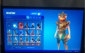 Conta fortnite com skins e itens raros