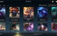 Wild Rift elo GM várias skins