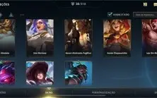Wild Rift elo GM várias skins