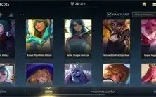 Wild Rift elo GM várias skins