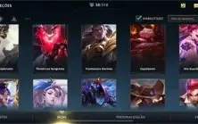 Wild Rift elo GM várias skins