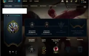Conta prata 3 com 2 skins e 22 champs