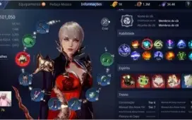 CONTA LVL 76, 101.050 POWER COM 4 PETS ÉPICOS E SKILL ÉPICA
