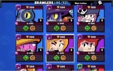 Conta Semi Full Braw Stars Muitas Skins Raras