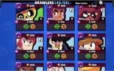 Conta Semi Full Braw Stars Muitas Skins Raras
