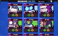 Conta Semi Full Braw Stars Muitas Skins Raras