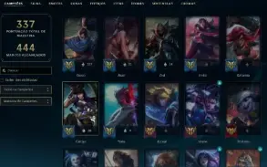 Unranked com 130 Champs e 150 Skins ( ADC / MID ) + RP