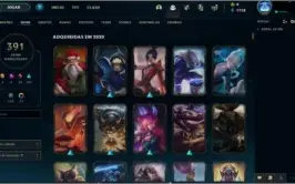 Conta de LOL 391 SKINS