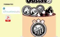 Arquivo De Corte - Topo De Bolo - Operário Fc