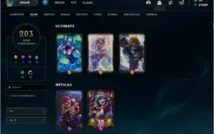 Conta Unranked de 2012
