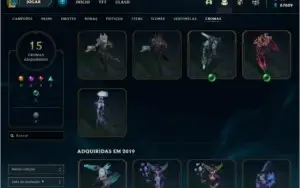 Conta Unranked de 2012