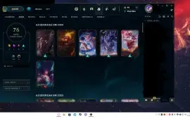 Conta League Of Legends Lvl 544