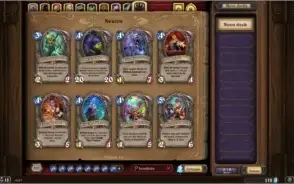 Conta Hearthstone 110 Lendárias; Todos heróis dourados