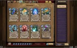 Conta Hearthstone 110 Lendárias; Todos heróis dourados