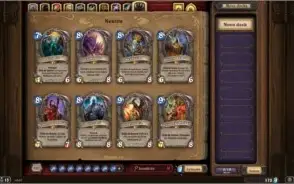 Conta Hearthstone 110 Lendárias; Todos heróis dourados