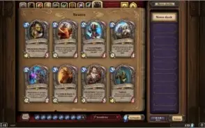 Conta Hearthstone 110 Lendárias; Todos heróis dourados