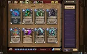 Conta Hearthstone 110 Lendárias; Todos heróis dourados